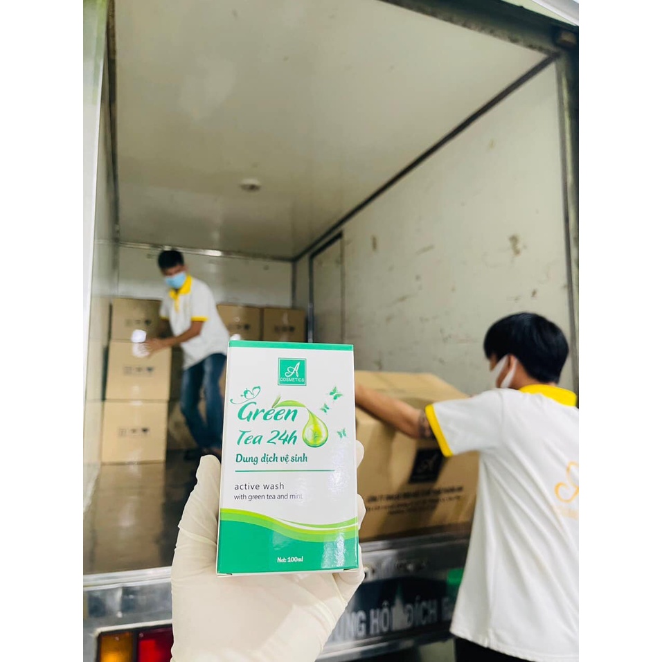 Dung dịch vệ sinh trà xanh A cosmetic Phương Anh mẫu mới