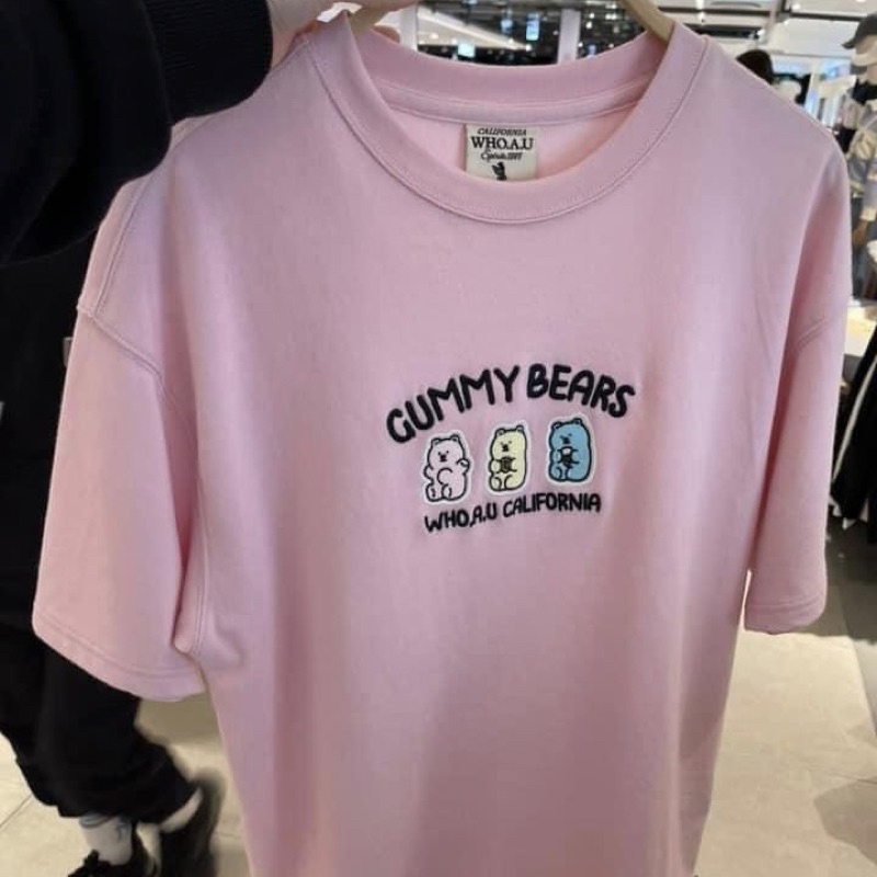 Áo thun WHO.AU GUMMY BEARS