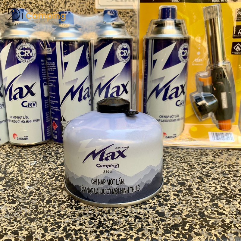 Bình Dã Ngoại Max Camping 230g và Max Crv 220g