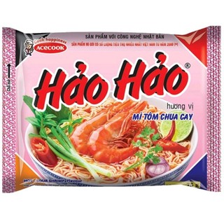10 gói Hảo Hảo tôm chua cay