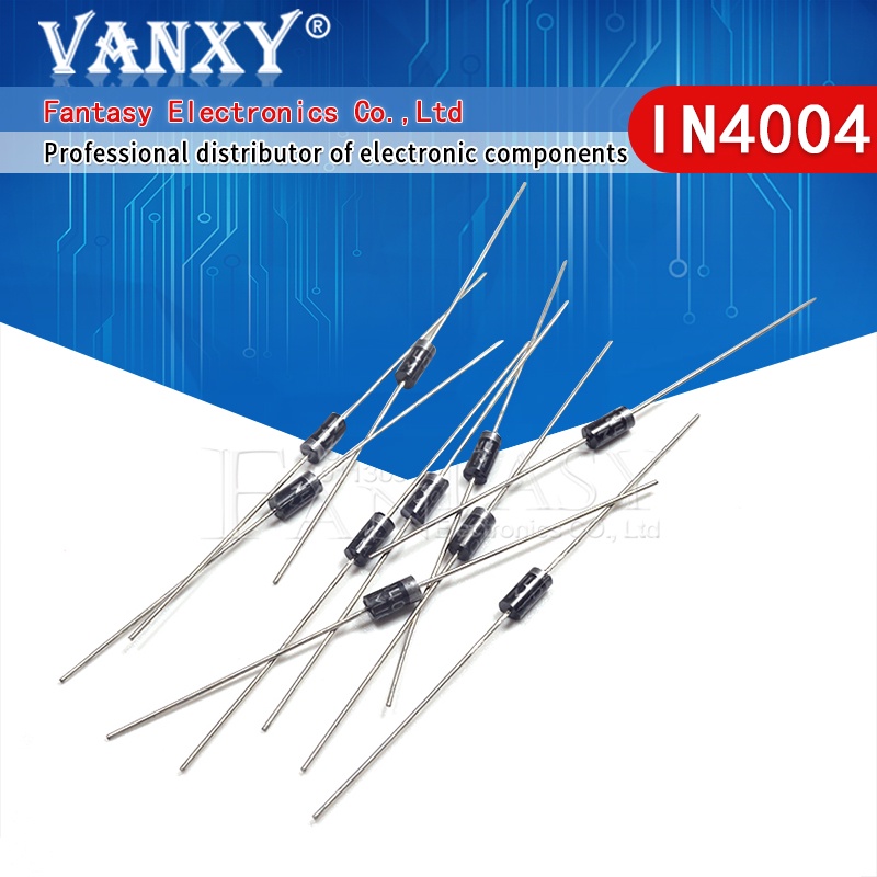 Set 100 Đi-Ốt Chỉnh Lưu IN4004 1A 400V DO-41 1N4004 - E3 Audio Miền Nam