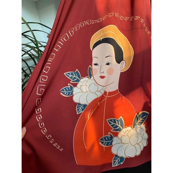 Đầm yếm đỏ Rika’s và Đầm dài đỏ Rika’s