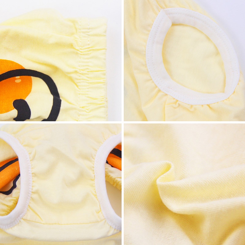 Quần Lót Cotton Mềm Mại Thoáng Khí In Họa Tiết Hoạt Hình Đáng Yêu Cho Bé