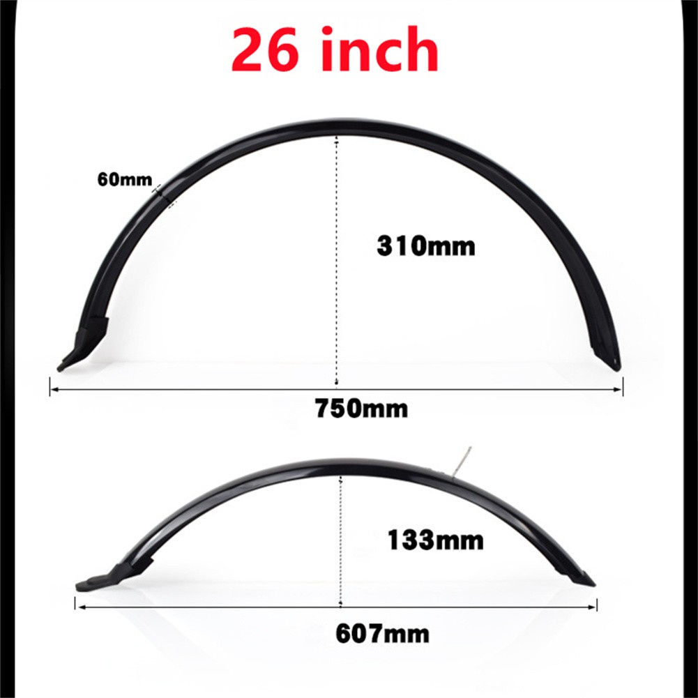 Tấm Chắn Bùn Siêu Bền 700C / 26 / 27.5 / 29 Chất Lượng Cao Cho Xe Đạp