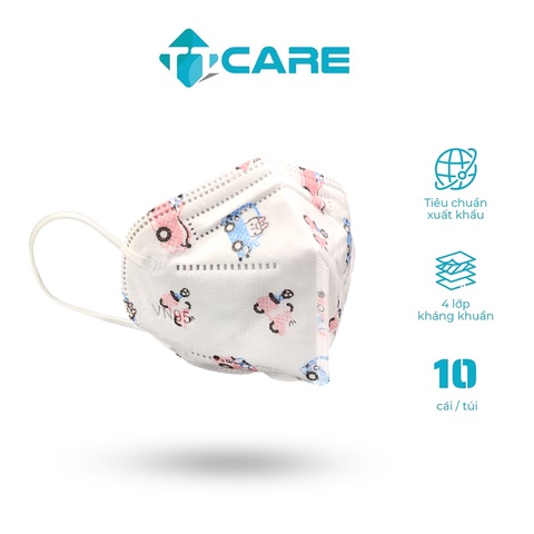 [LẺ 1 CHIẾC] Khẩu trang y tế trẻ em Ami 5D baby mask kids nhatlinh túi 10 chiếc [chính hãng nhật linh Ami]