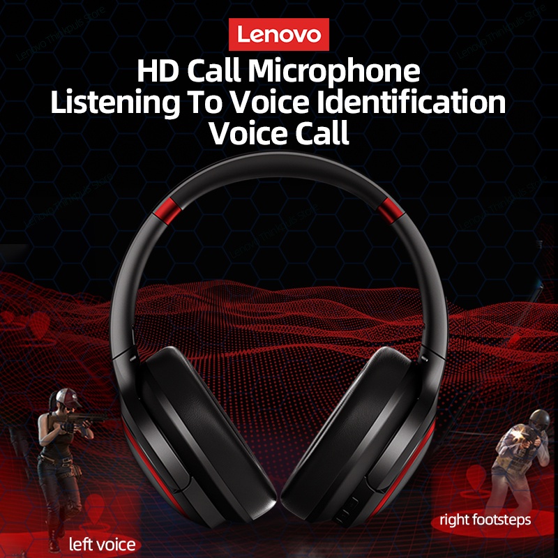 Tai Nghe Nhét Tai Bluetooth Không Dây Âm Thanh Nổi HIFI Chống Ồn Thông Minh Kèm Mic Cho Lenovo TH40