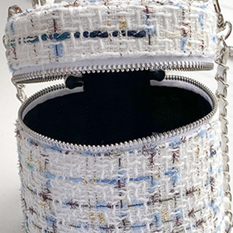 Túi Đeo Chéo mini Dạng Xô Dây Xích Thời Trang Cho Nữ