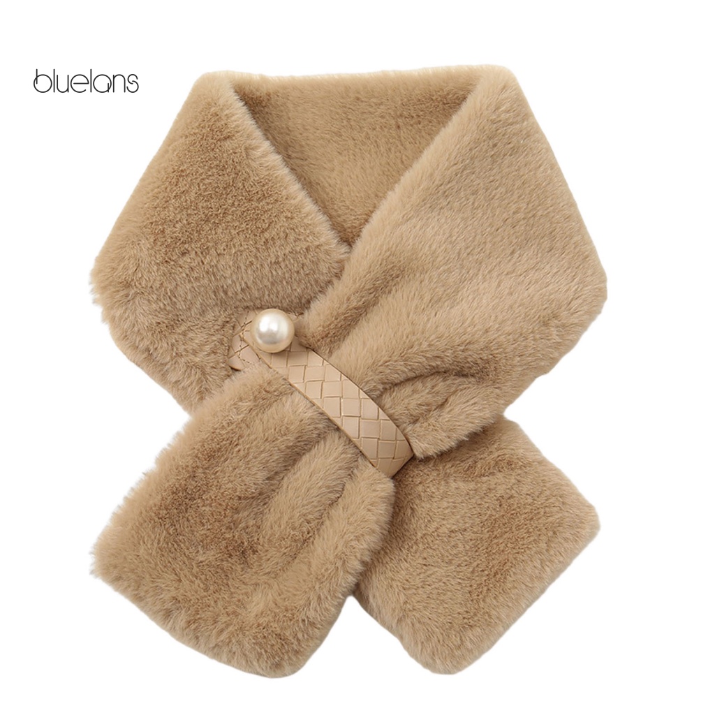 Khăn Choàng Cổ Bằng Lông Cashmere Giả Hai Mặt Thoải Mái Thời Tiết Thu Đông Cho Nữ