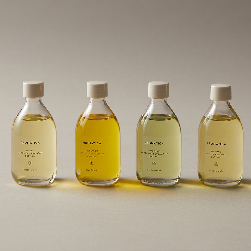 Tinh dầu dưỡng da toàn thân bạc hà và khuynh diệp Aromatica Awakening Body Oil Peppermint & Eucalyptus 100ml