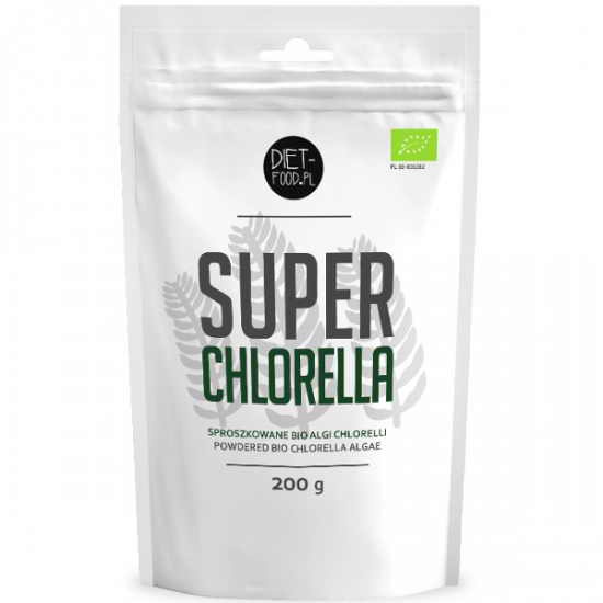 Bột Tảo Lục Chlorella Hữu Cơ Diet Food Organic Chlorella Powder 200g