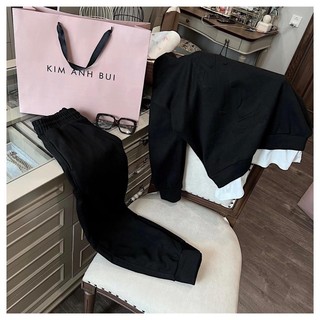 Set Trơn Phối Viền Trắng L1