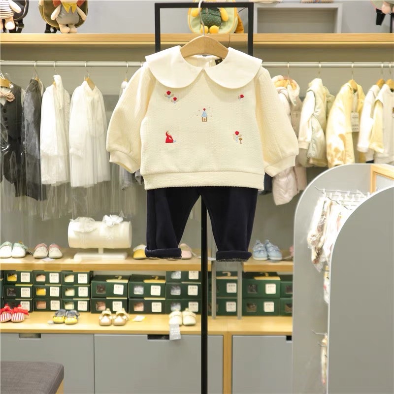 Bộ nỉ bé trai, bé gái TQXK dư xịn nhiều màu cho bé từ 1Y đến 7Y