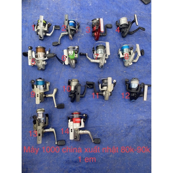 máy câu bãi nhật size 1000