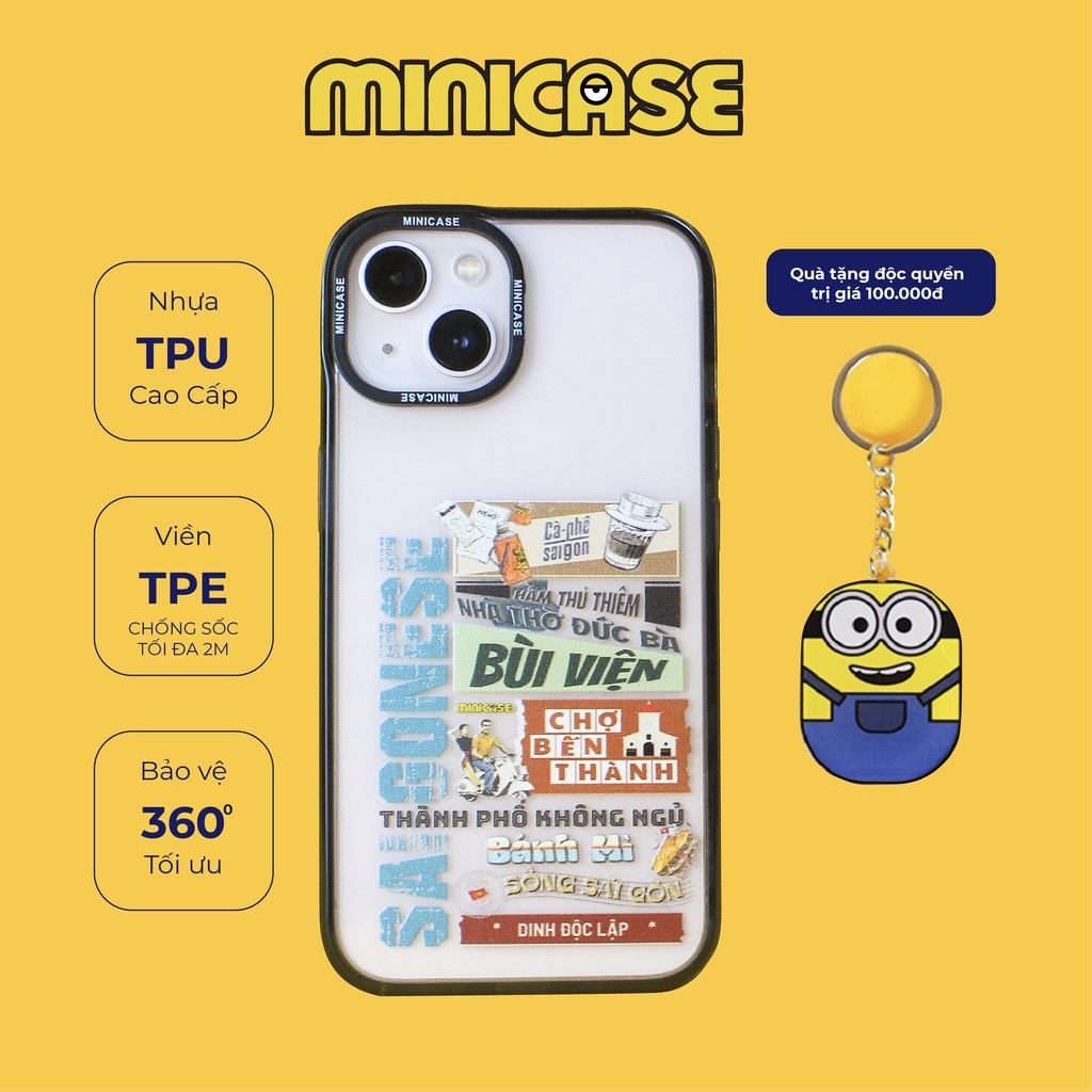 Ốp lưng IP Minicase phiên bản Sài Gòn không ngủ
