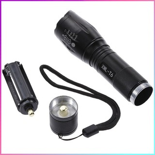 Đèn pin t6 siêu sáng ultrafire led cree xml t6 cao cấp hợp kim trống nước pin hàng nội địa trung