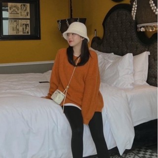 Áo len basic trơn nhiều màu oversize Olia