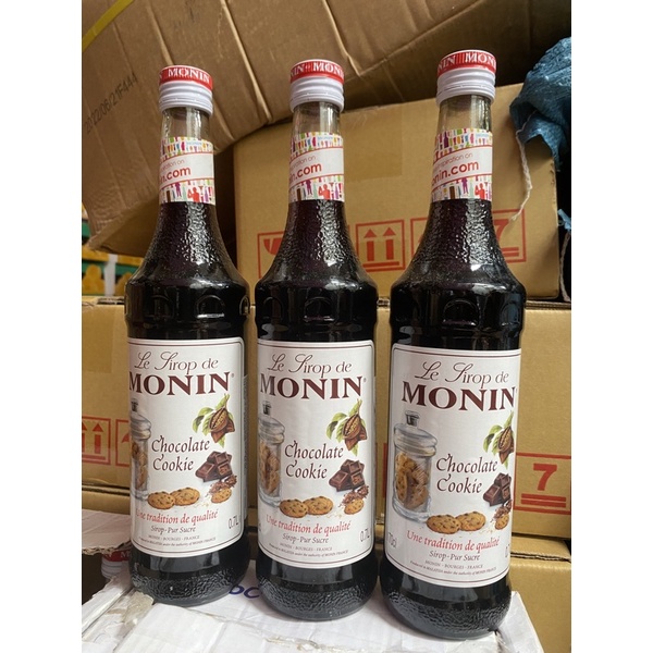 Siro Monin Chocolate Cookie chai 700ml