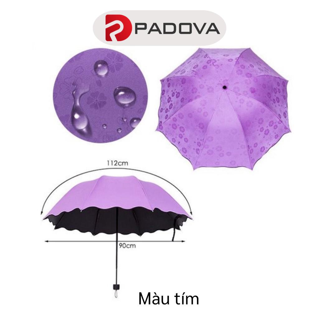Ô Dù Nở Hoa Khi Gặp Nước, Chống Dua UV Nhỏ Gọn, Xếp Gọn Tiện Lợi PADOVA 2783