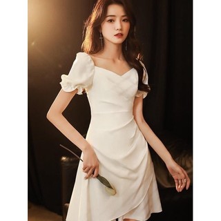 Đầm dự tiệc, váy vintage nhúng eo 3 màu (kèm hình thật)