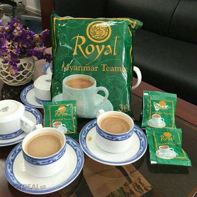 Trà Sữa Royal Myanmar Teamix 600G (30 Gói)