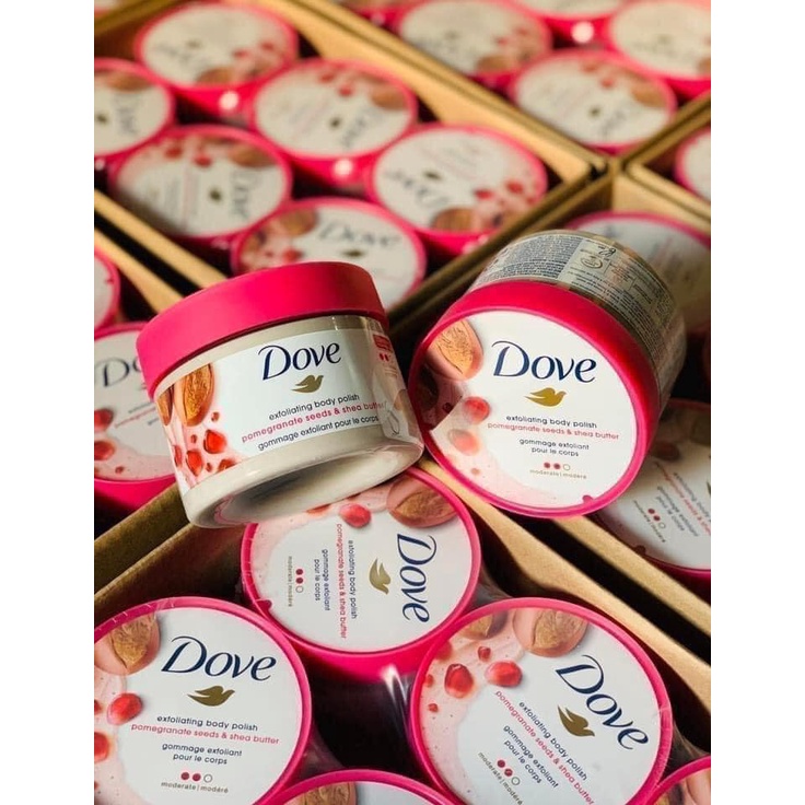 Kem tẩy tế bào chết Dove 298g Bản Mỹ