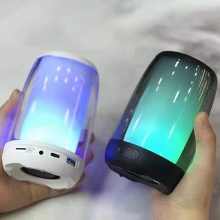 Loa bluetooth có đèn led sạc pin nghe nhạc hay kiêm đèn ngủ Pluse 4