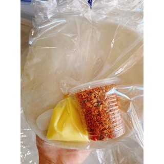 Combo bánh tráng phơi sương tròn bơ muối tôm hành phi
