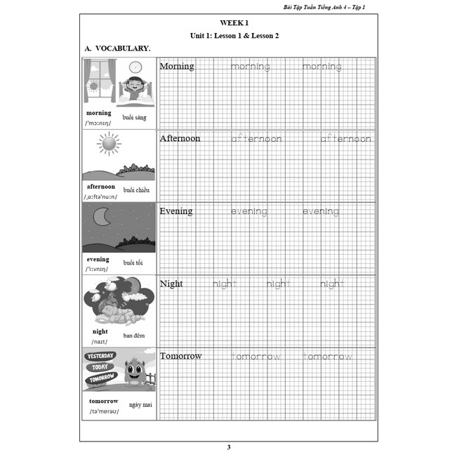 Sách - Combo Bài Tập Tuần, Đề Kiểm Tra Tiếng Anh 4 - Tập 1 (2 cuốn)