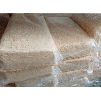 Mùn Cưa Nén lót chuồng 1Kg Hamster, Thỏ, Bọ, Chim