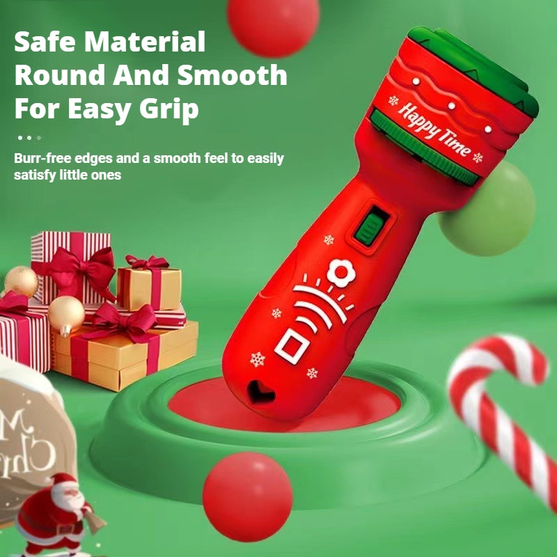 Máy Ảnh Đồ Chơi Có Đèn Chiếu Hình Ông Già Noel Cho Bé