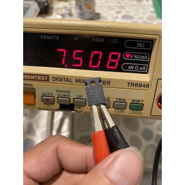 Điện Trở Caddock MP925 25W 7.50K 1% tháo máy