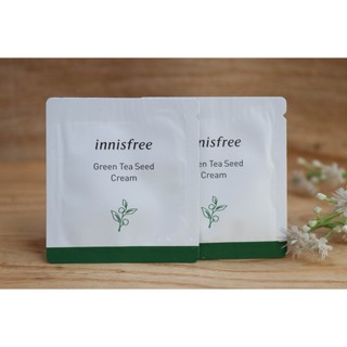 Kem dưỡng da trà xanh Innisfree Green Tea Seed Cream-Sample 1ml