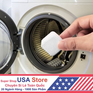 VIÊN TẨY H4 Vệ Sinh Lồng Máy Giặt - Diệt Khuẩn, Tẩy Sạch Chất Cặn, Mảng Bám, Ẩm Mốc Hiệu Quả
