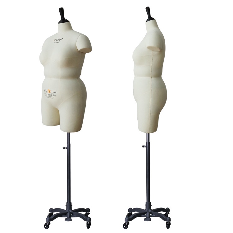 Cốt thiết kế nữ bán thân bigsize - Ma nơ canh/ dressform Beifu #0102