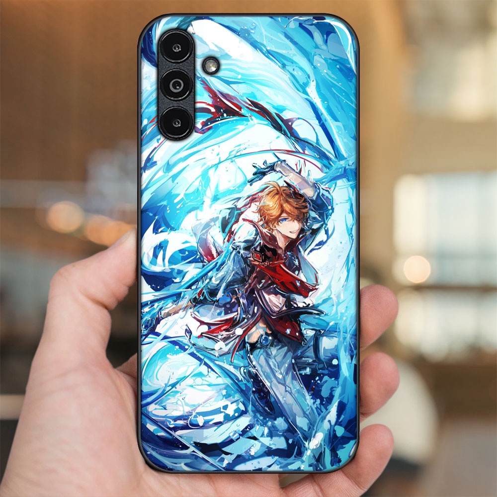 Ốp lưng Samsung A04s viền đen in hình Tartaglia Childe Genshin Impact