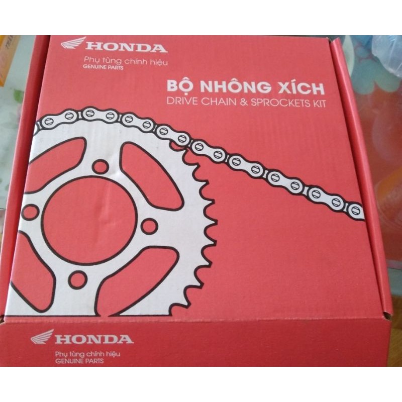 nhông sích (sên) honda chính hãng tất cả các dòng xe honda ( wave a100, wave a110,dream,rsx,future,...)