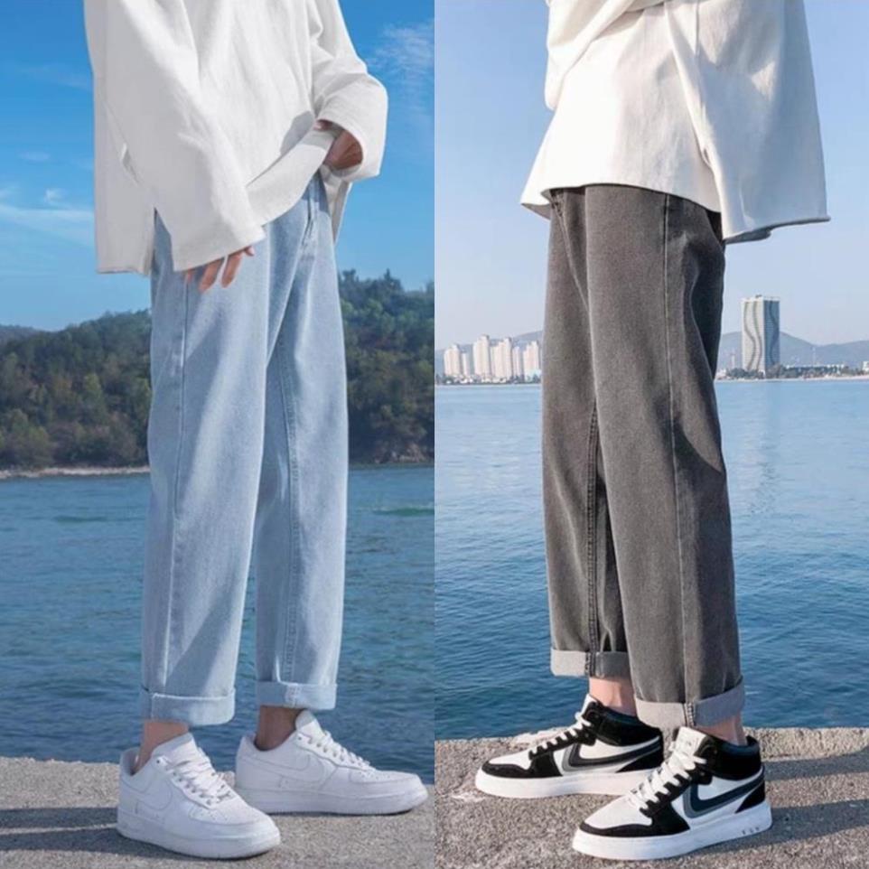 Quần Jeans Baggy Nam Ống Rộng Dáng Suông, cam kết Giặt không phai màu - HÀNG CAO CẤP LOẠI 1 ! '