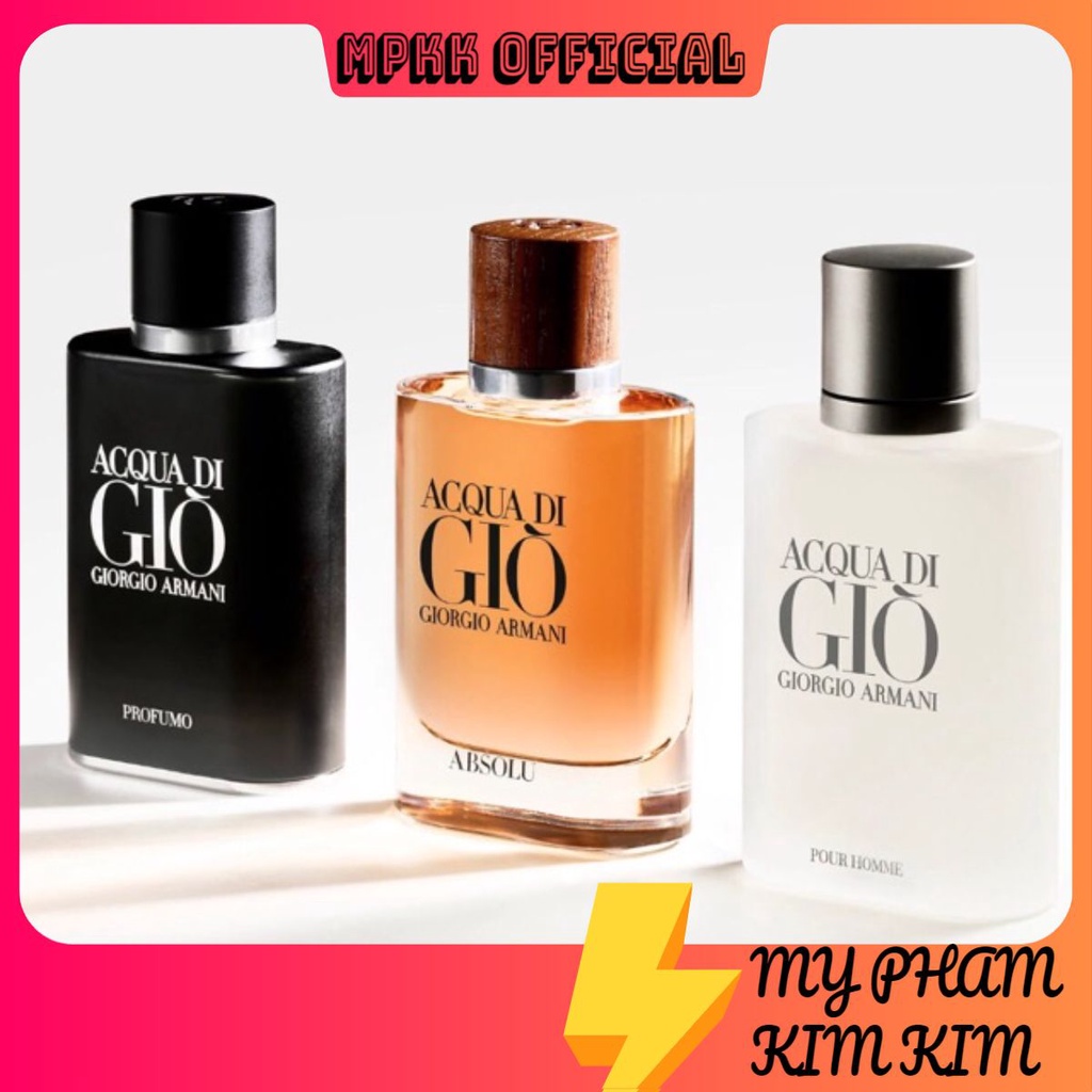 Nước hoa nam Giò chai 100ml - siêu hot