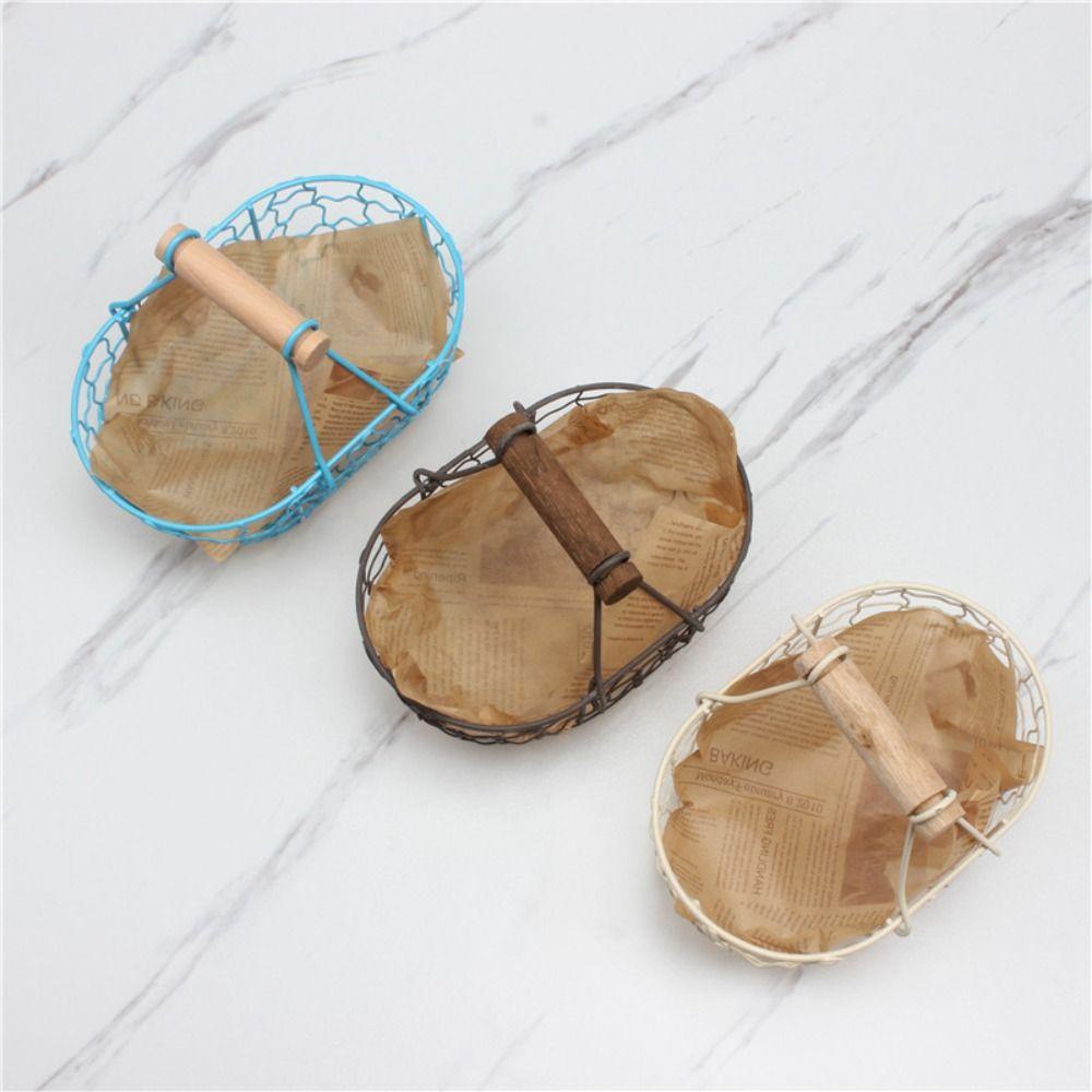 Rổ Đựng Trái Cây / Bánh Kẹo / Trái Cây Kiểu Rỗng Retro Chắc Chắn