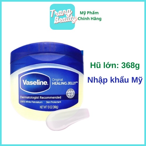 Sáp Nẻ Đa Năng VASELINE Hũ Lớn 368G ORIGINAL HEALING JELLY Nhập Khẩu Mỹ