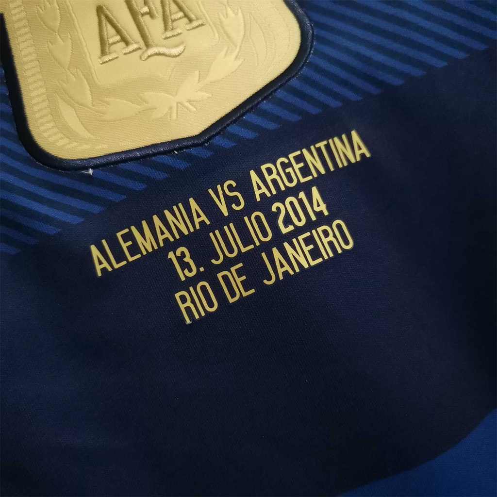 Áo Bóng Đá Phong Cách Đội Tuyển Argentina Mùa Giải 2014