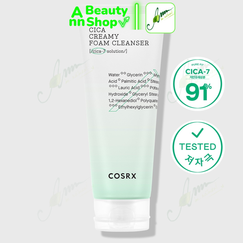 Sữa Rửa Mặt Cosrx Cica Creamy Foam Cleanser 150ml