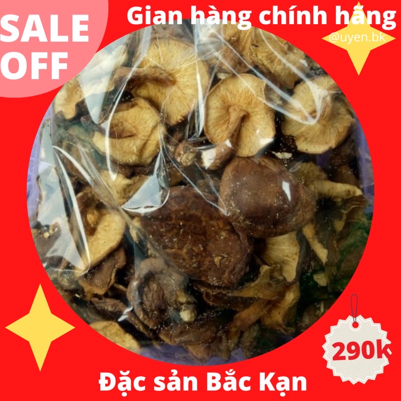 Nấm hương bắc cạn 0.5kg - 1kg