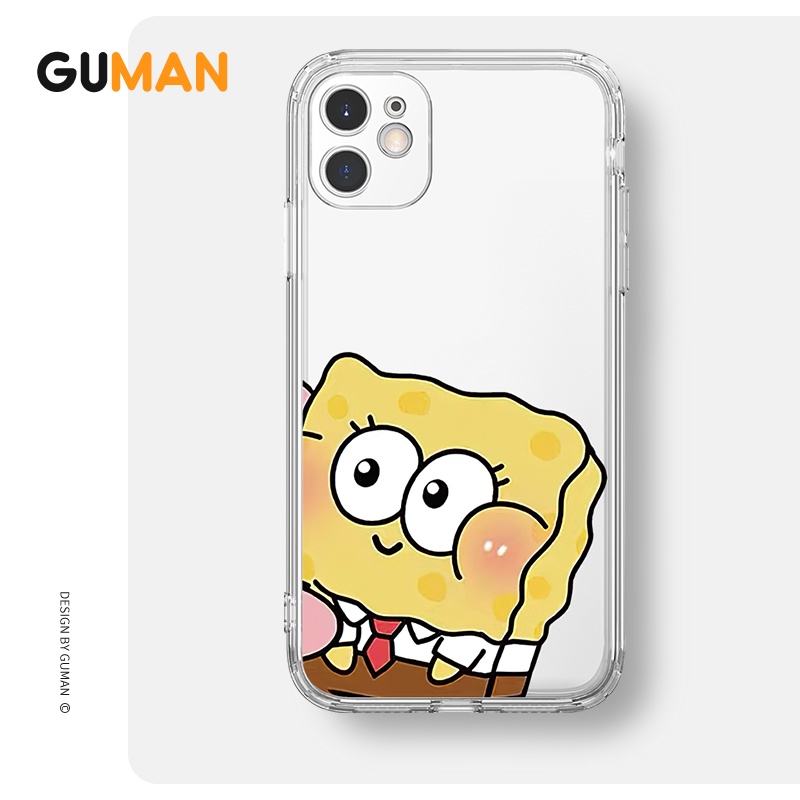 Ốp lưng GUMAN Mềm nam nữ hoạt hình cặp đôi dễ thương đẹp Cho iPhone 14 13 12 11 Pro Max SE 2020 X XR XS ip 8 7 Plus kute XYB1129