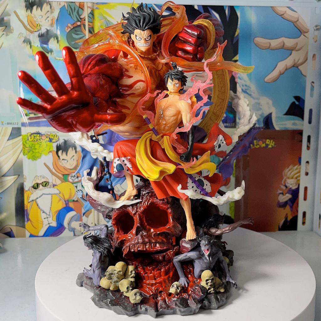 Mô hình luffy gear 4 - mô hình one piece