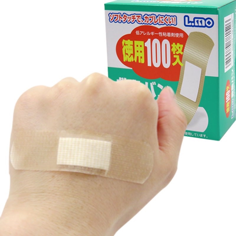 Miếng băng keo cá nhân Urgo nội địa Nhật Bản 100 miếng