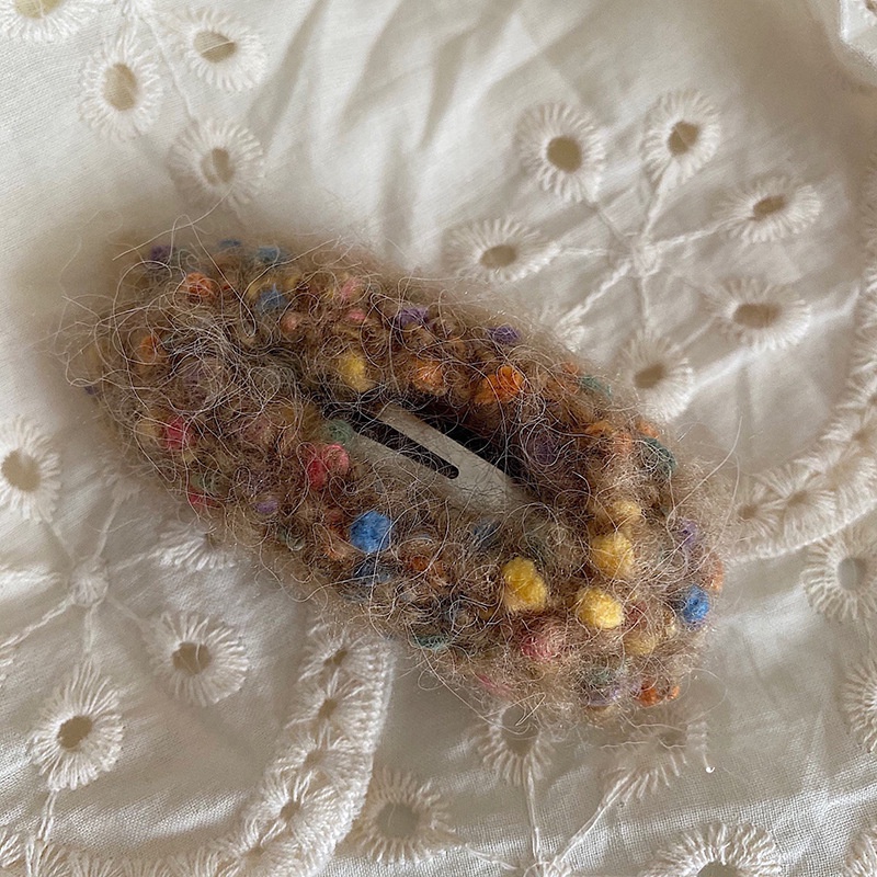 Kẹp Tóc Hình Đám Mây / Cầu Vồng Nhiều Màu Dễ Thương Thời Trang Thu Đông