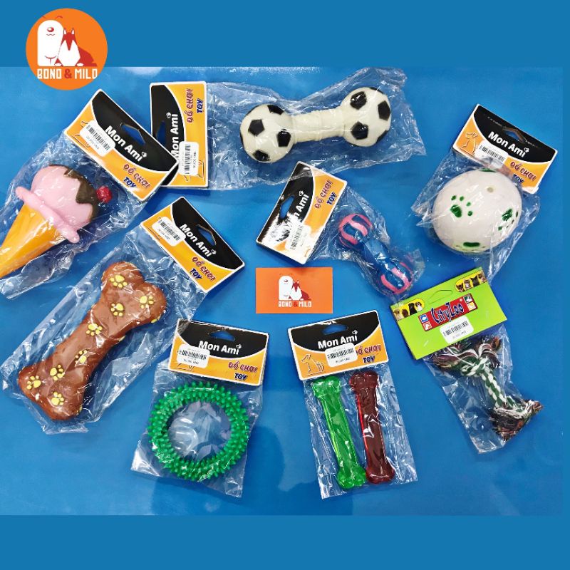 ĐỒ CHƠI GẶM LUYỆN RĂNG CHO THÚ CƯNG GIẢM STRESS - ĐỒ CHƠI CHO CHÓ MÈO BONDMILO SHOP