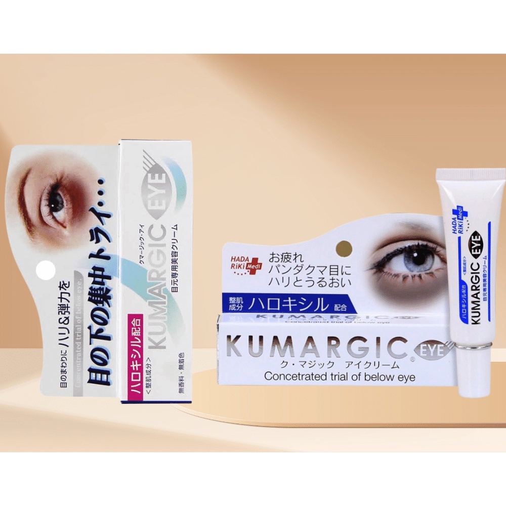 Kem Kumargic Eye 20g của Nhật Hỗ Trợ Cải Thiện Thâm Quầng Mắt