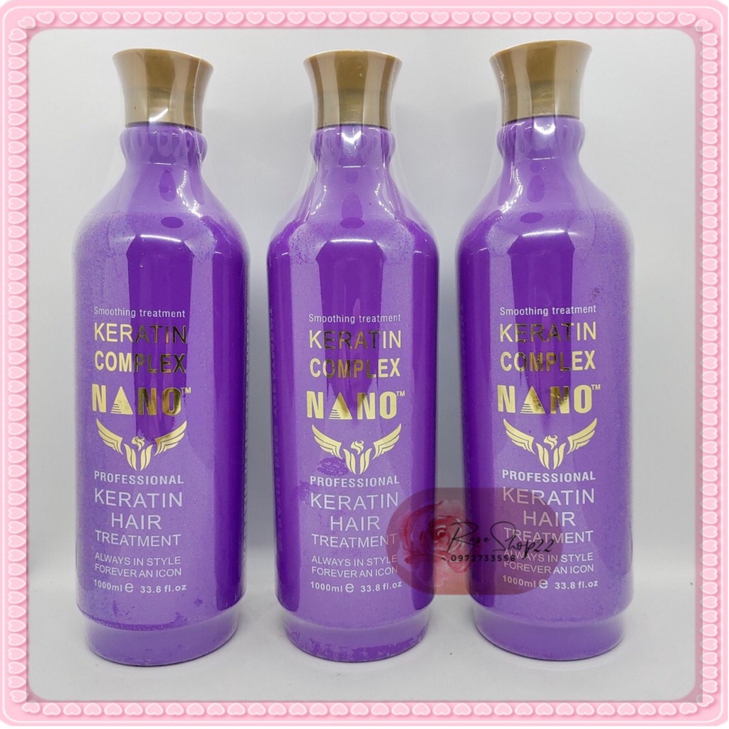 Kem Hấp Tóc Keratin Complex Nano - Siêu Phục Hồi Tóc Hư Tổn 1000ML